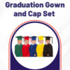 Children's Graduation Gown and Cap Set