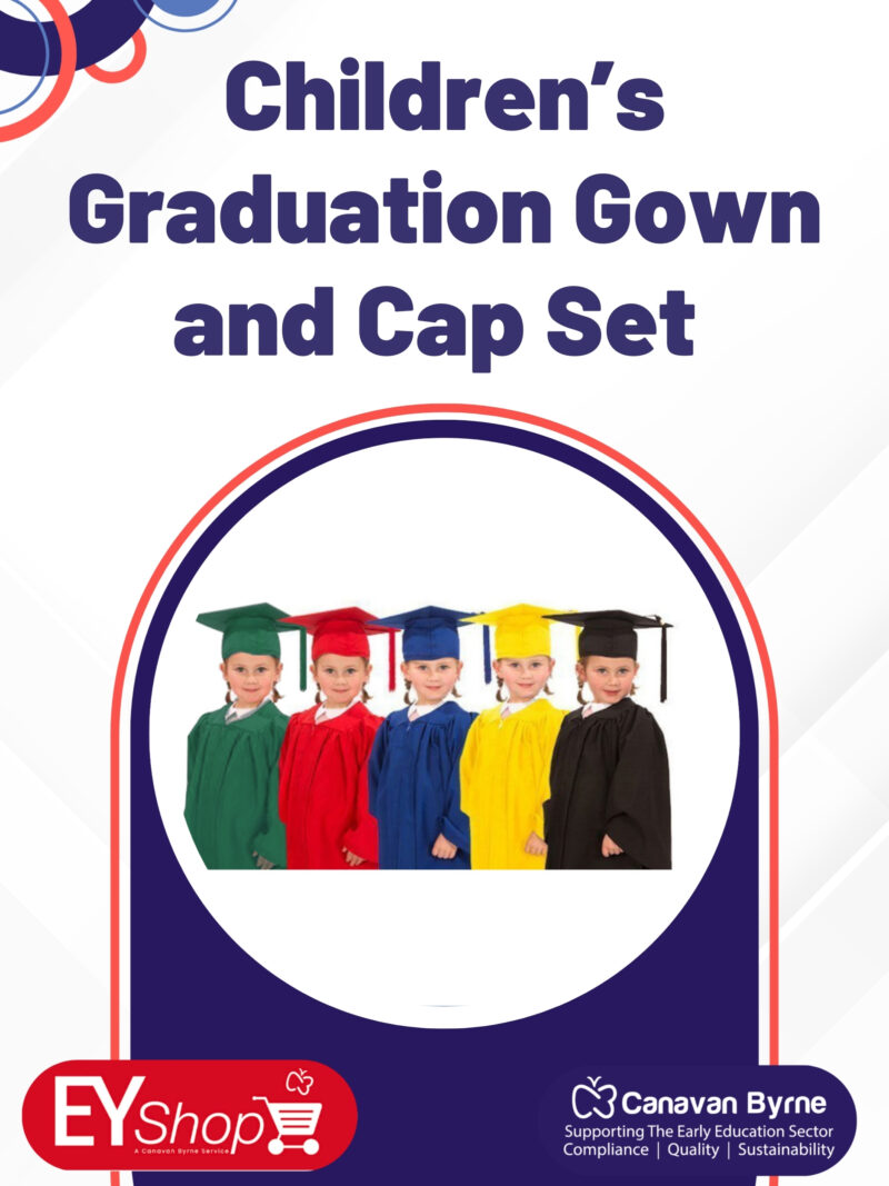Children's Graduation Gown and Cap Set