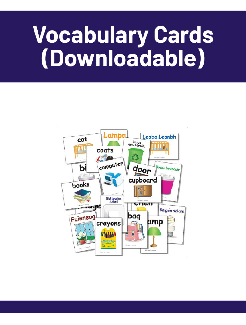 Educational Produts-35 Vocabulary Cards (Downloadable)