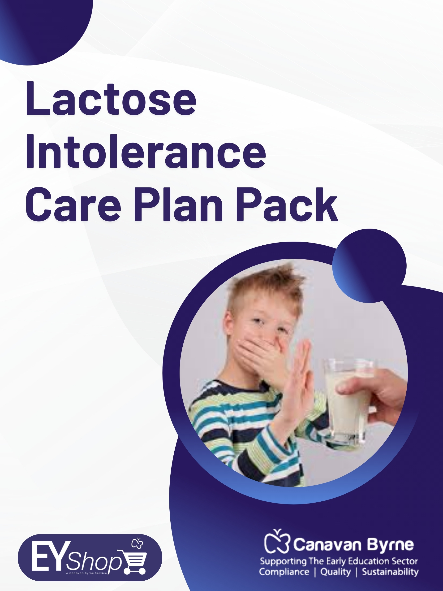 Lactose Intolerance Care Plan - Early Years Shop