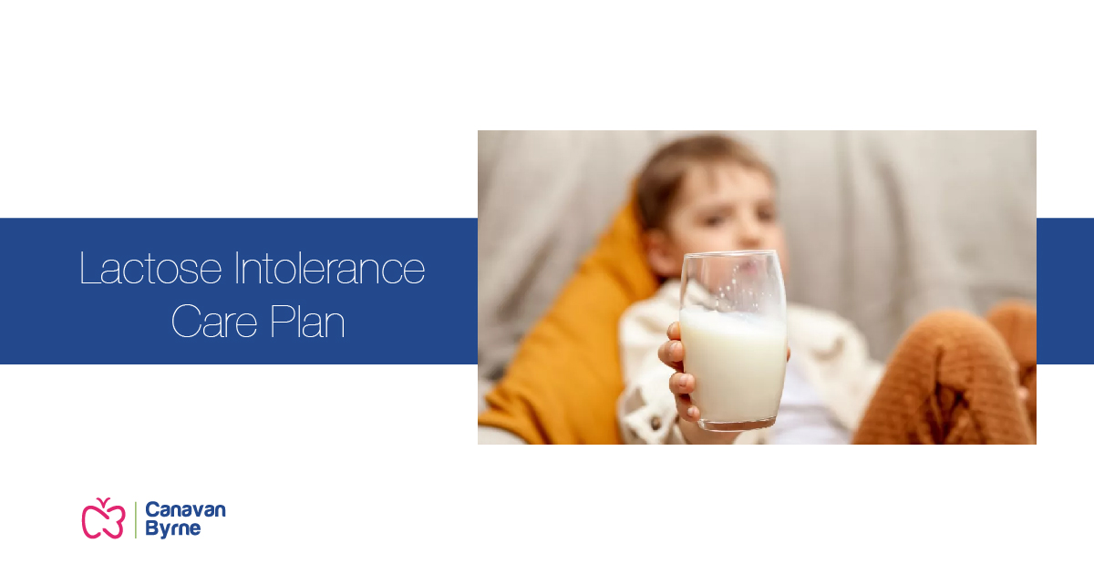 Lactose Intolerance Care Plan Early Years Shop