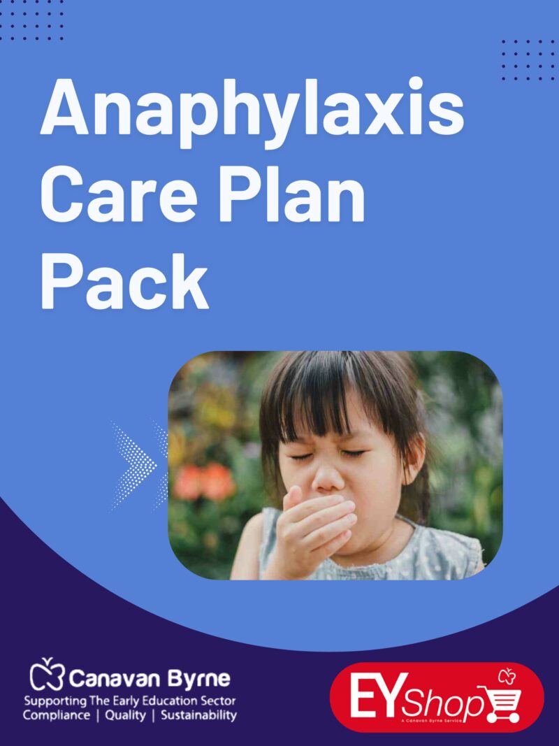 Anaphylaxis Care Plan Pack