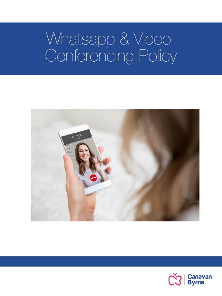 WhatsApp and Video Conferencing Policy Pack Early Years Shop