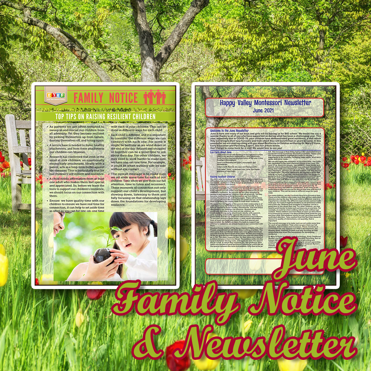 June-Newsletter-Family-Notice - Early Years Shop