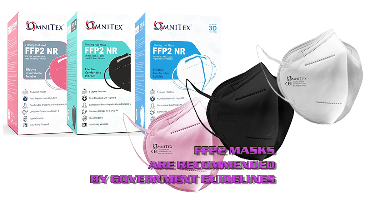 Omnitex FFP2 Mask (Box of 20) Early Years Shop