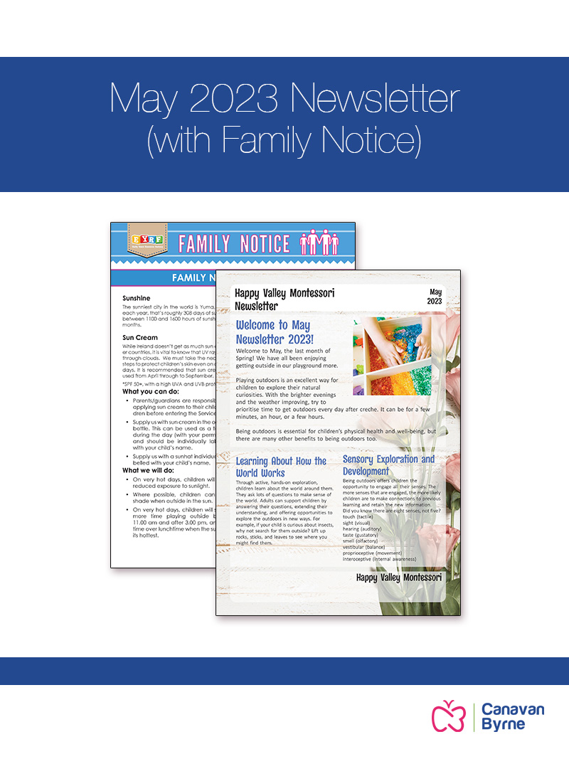 Create Your Own Early Years Newsletter May 2023