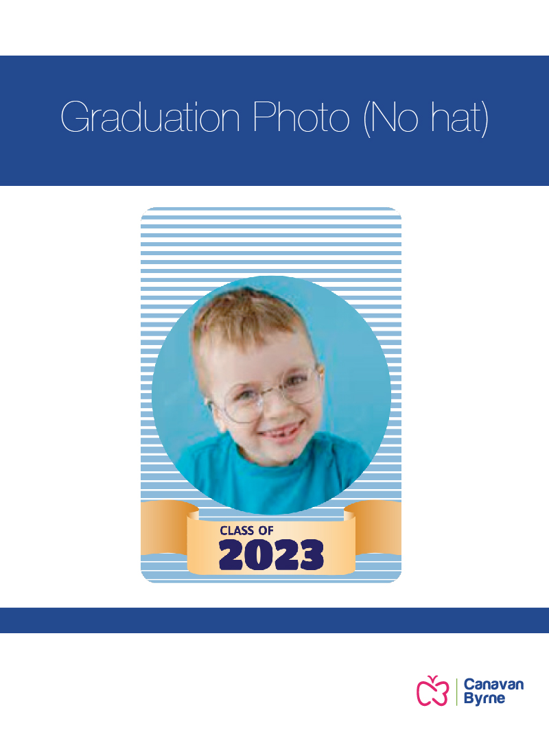 Graduation Photo - No Hat
