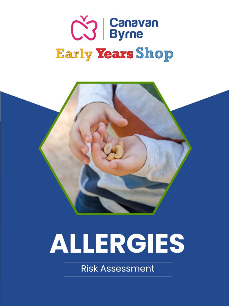 Allergy Risk Assessment Form Early Years Shop