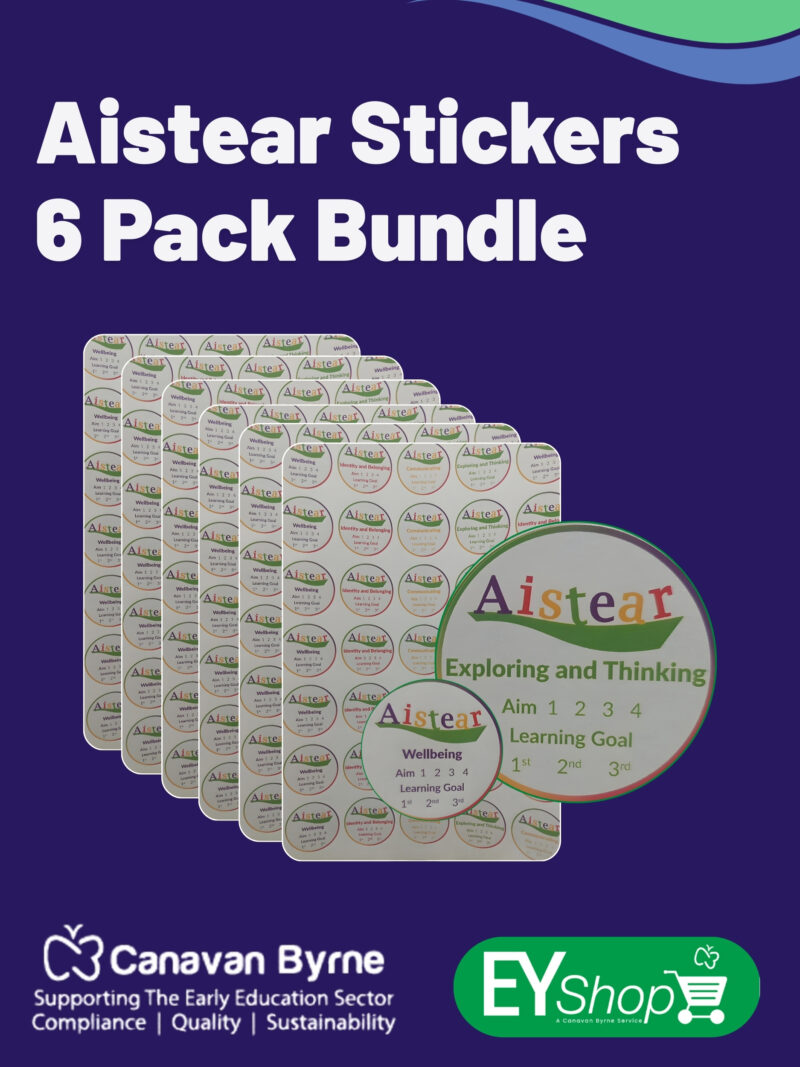 Aistear Stickers 6-Pack Bundle - Great Value