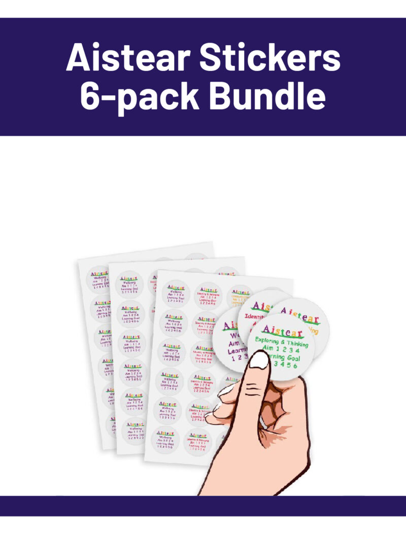 Aistear Stickers 6-pack Bundle - Great Value - Copy