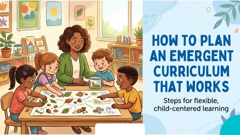 How to Plan an Emergent Curriculum That Works