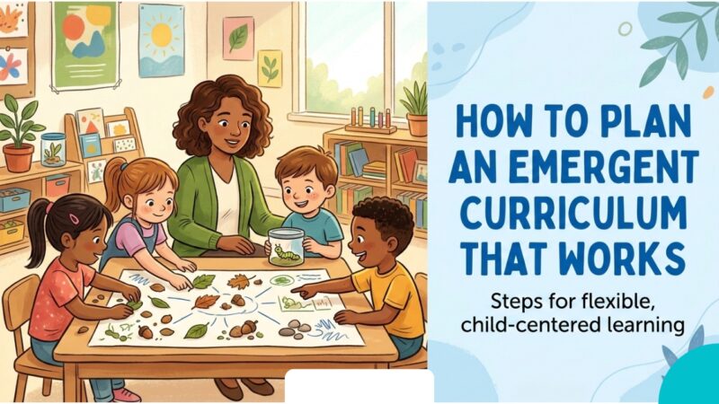 How to Plan an Emergent Curriculum That Works