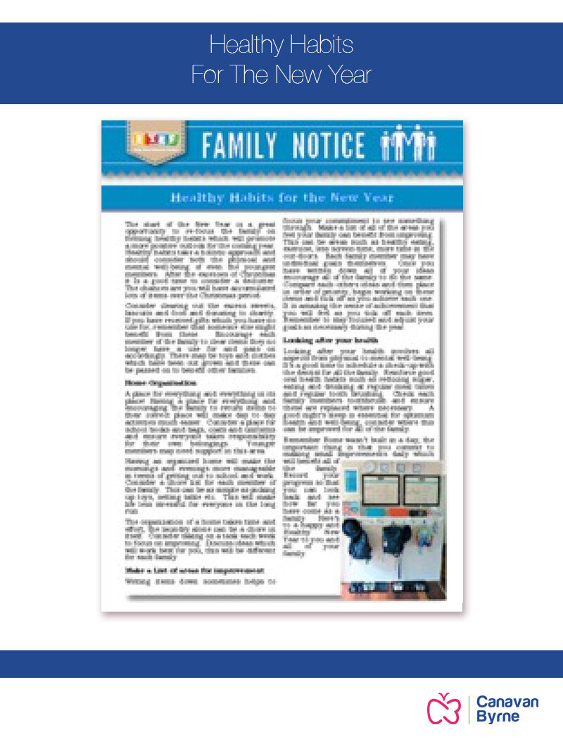 Healthy Habits For The New Year