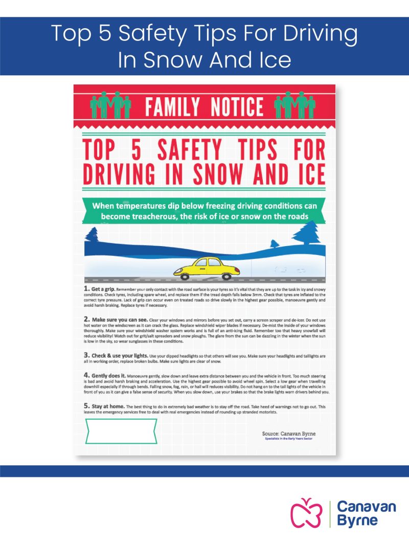 Top 5 Safety Tips For Driving In Snow And Ice