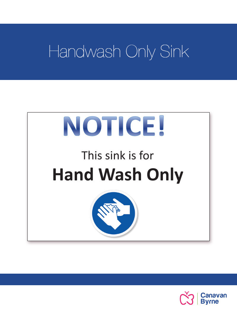 Handwash Only Sink