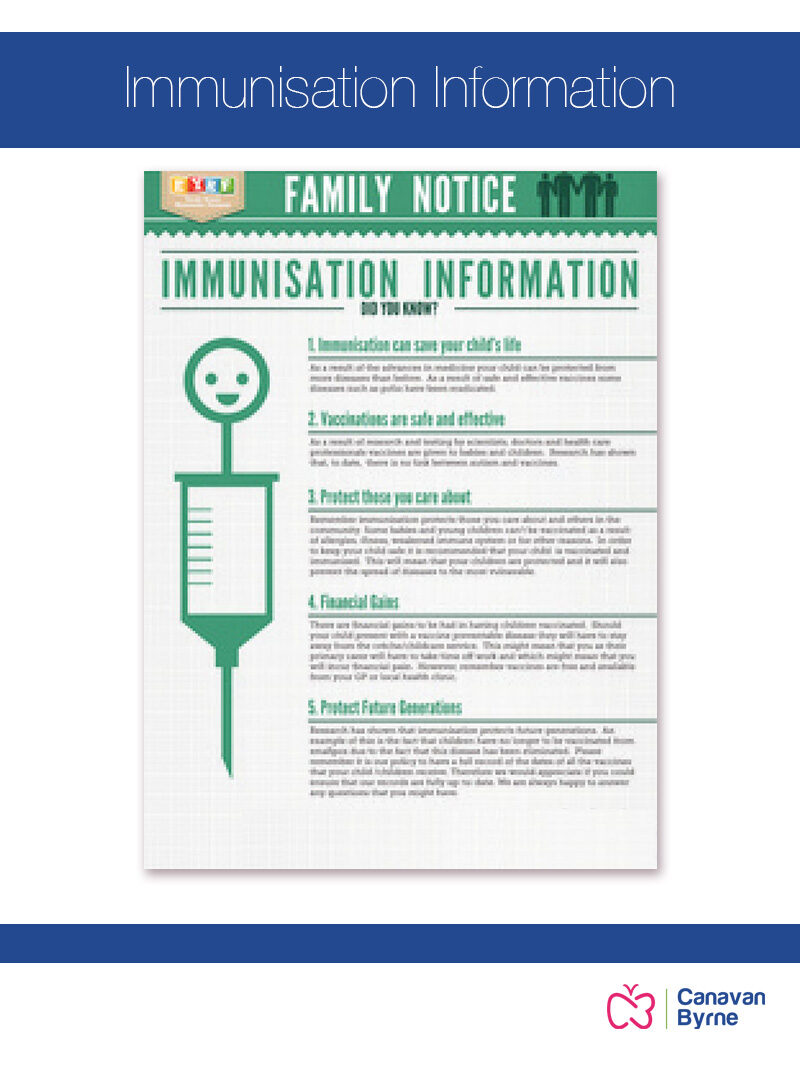 Immunisation Information