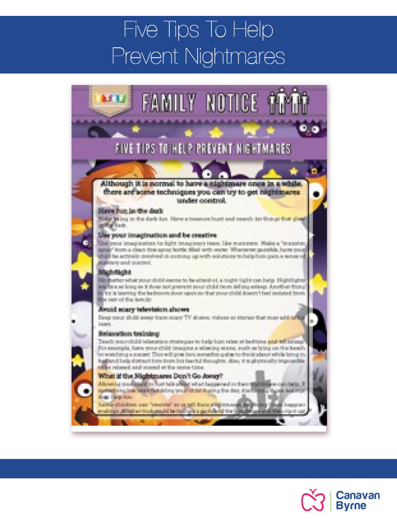 Five Tips To Help Prevent Nightmares