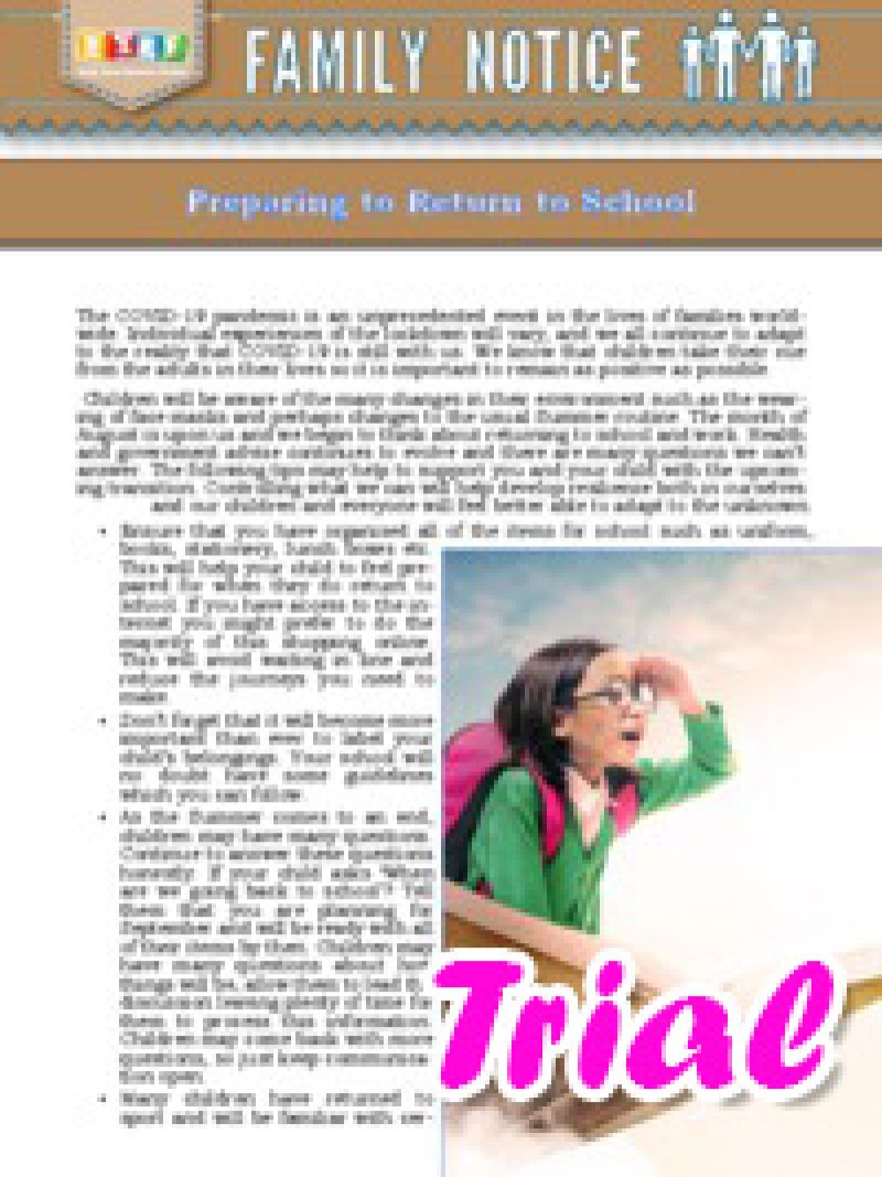 Trial – Preparing to Return to School.pdf