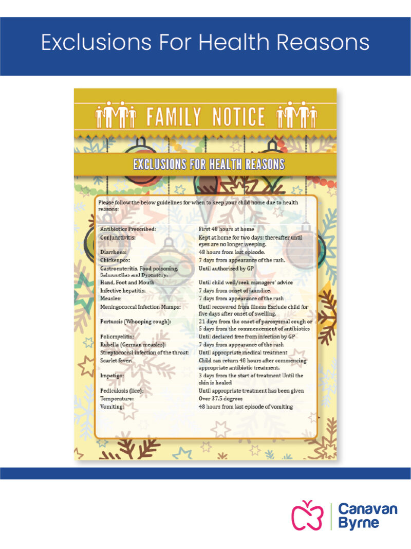 Exclusions For Health Reasons