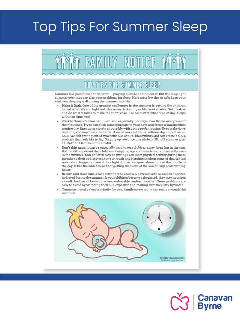 Top Tips For Summer Sleep