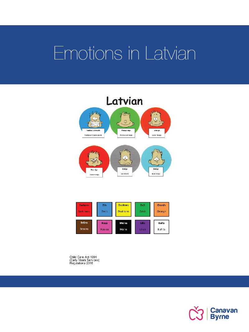 Emotions – Latvian
