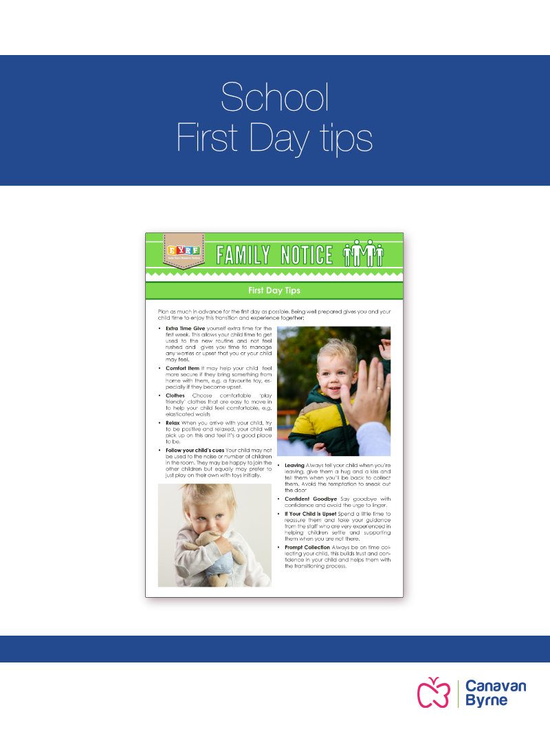 School First Day Tips