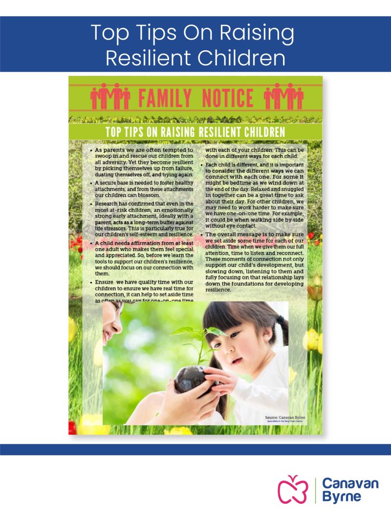 Top Tips On Raising Resilient Children