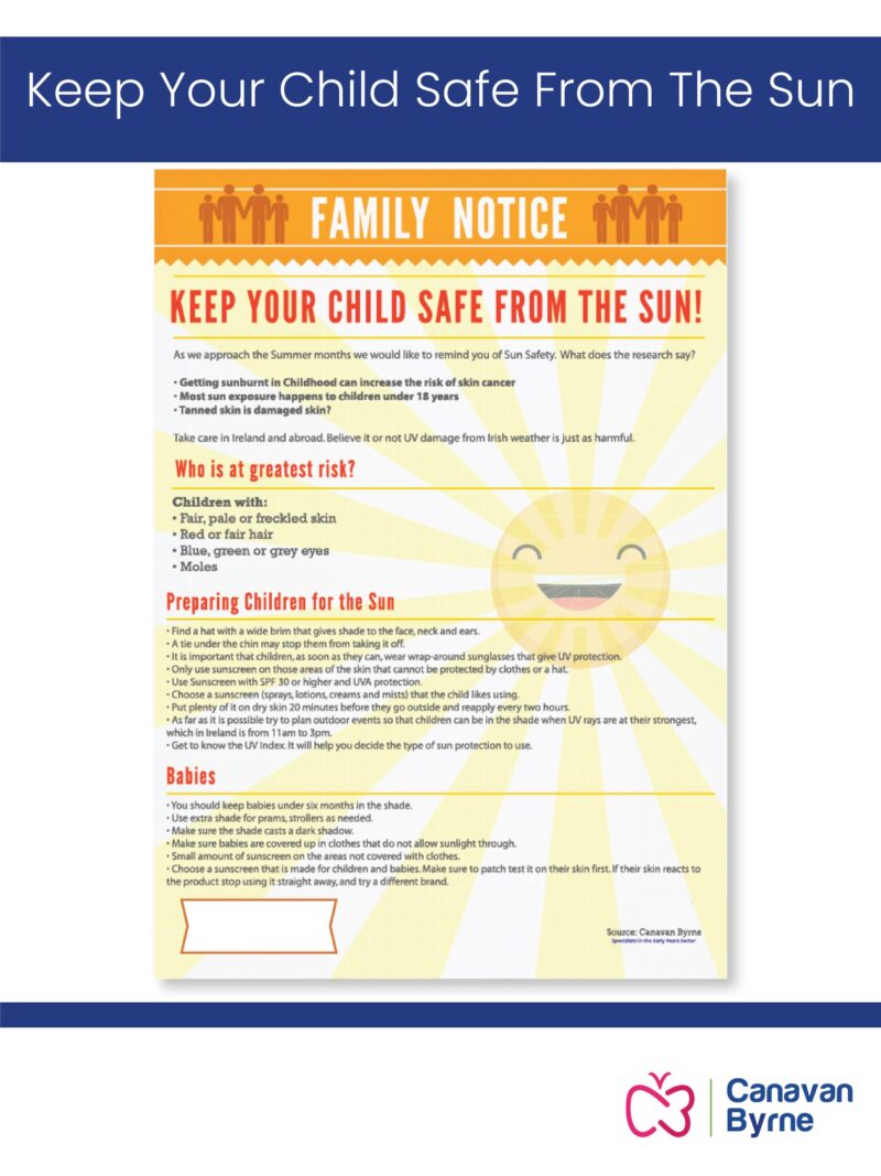 Keep Your Child Safe From The Sun
